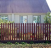 Фото 2 забора из штакетника, Воронежская область, город Россошь